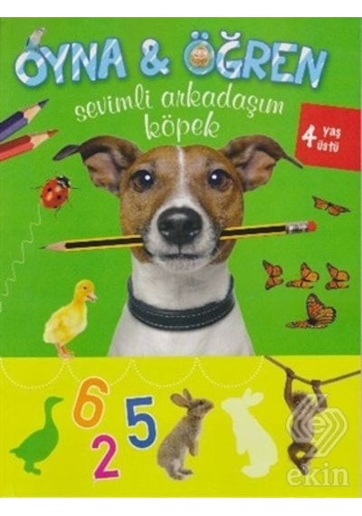 Oyna - Öğren Sevimli Arkadaşım Köpek - 4 Yaş Üstü- Parıltı Yayınları
