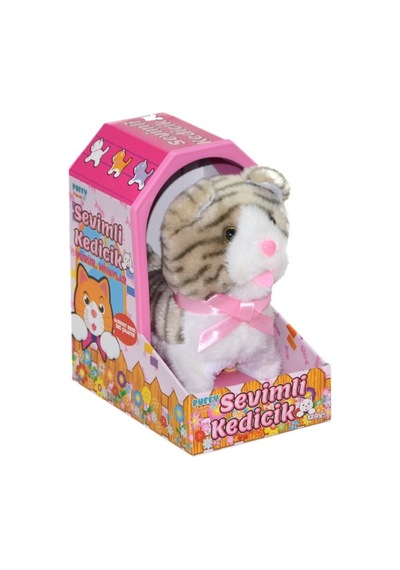 47240 Sevimli Kedicik Jamina Beyaz