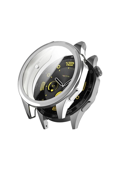 Novstrap Huawei Watch Gt4 46mm İle Uyumlu Ekran Koruyucu Ve Kasa Koruyucu Tpu Yumuşak Silikon Koruma