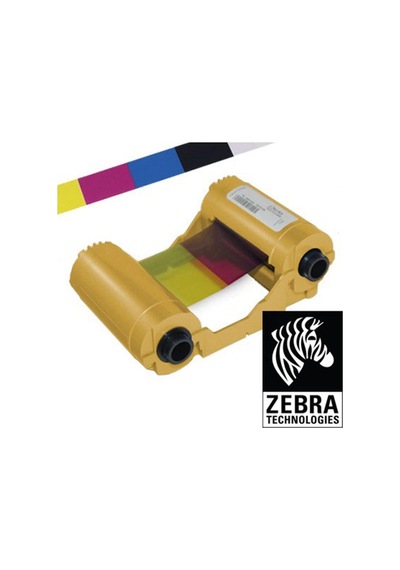 Zebra 800033-340 Renkli Ribbon Zxp3 Ymcko Tek Yüze 280 Baskı Kdo