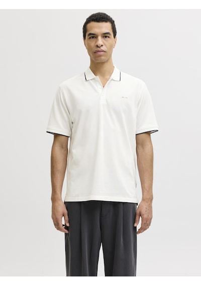 Jack & Jones Erkek Minimal Logolu Polo Yaka Tisört - Blualves - 12274681 Çok Renkli
