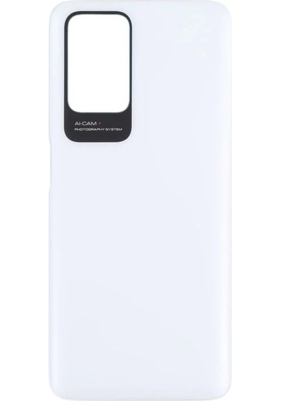 Xiaomi Redmi 10 Uyumlu Arka Pil Batarya Kapağı 21061119ag 21061119dg 21061119al - Beyaz