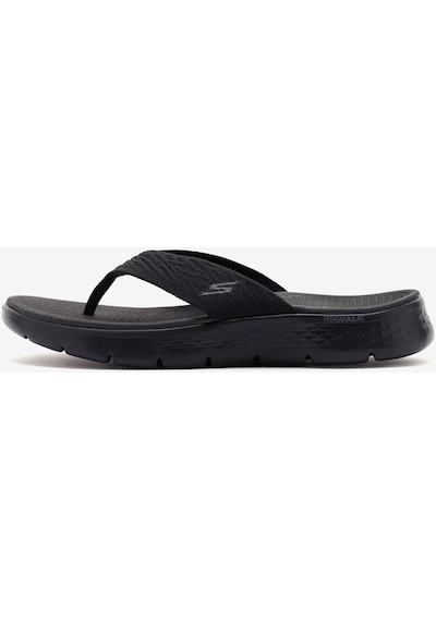 Skechers Go Walk Flex Sandal - Splendor Kadın Siyah Parmak Arası Terlik 141404 Bbk Siyah Skechers Go Walk Flex Sandal - Splendor Kadın Siyah Parmak Arası Terlik 141404 Bbk Siyah