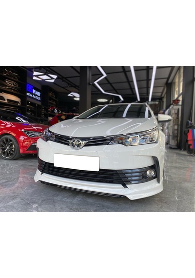 Toyota Corolla 2016-2018 Makyajlı Kasa Uyumlu Boyasız Plastik Custom Ön Ek