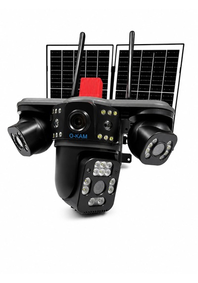 Okam 341 Premium 4 Lens 4g Solar Kamera