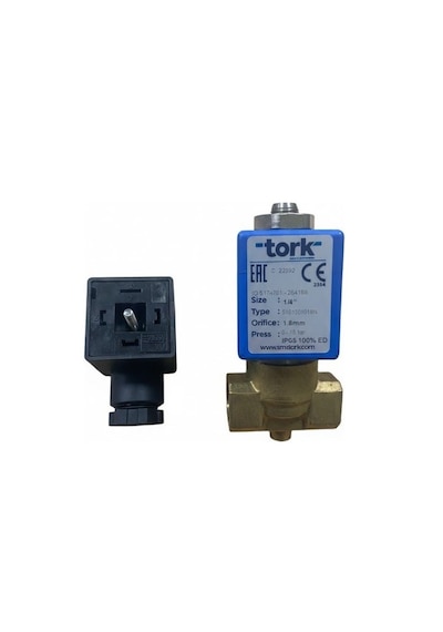 Sms Tork Selenoid Vana 1/4" Normalde Kapalı 230 Vac