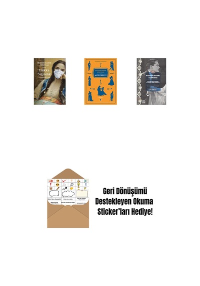 Hakka Sığındık + Mürebbiye + Kuyrukluyıldız Altında Bir İzdivaç Cep Boy + Okuma Sticker'ları