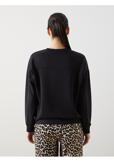 Lcwaıkıkı Classic Siyah Sweatshirt