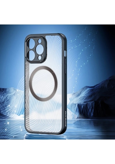 Dux Ducis Apple İphone Uyumlu 12 Pro Aimo Series Mag Safe Premium Buzlu Sert Pc-tpu Kılıf- 5775