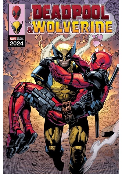 Prime 3d Marvel Deadpool İkili Puzzle 300 Parça 10272