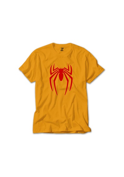 Spiderman Logo Yeşil Tişört