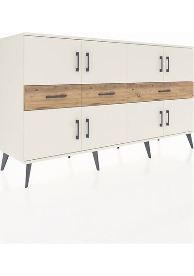 Hyperion Konsol 5 Raflı 3 Çekmeceli 8 Kapaklı 176x44x99 Aytaşı-ay Aytaşı-aytaşı/çam Hyperion Konsol 5 Raflı 3 Çekmeceli 8 Kapaklı 176x44x99 Aytaşı-ay Aytaşı-aytaşı/çam