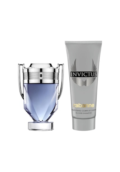 Paco Rabanne Invictus Edt 100 Ml + All Over Shampoo 100 Ml Erkek Parfüm Seti Odunsu