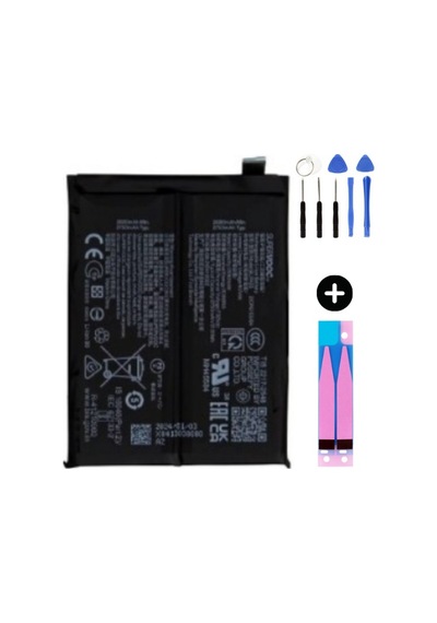 Oneplus 12r Uyumlu A Kalite Batarya Pil + Montaj Seti