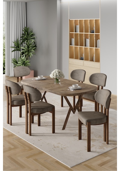 Canisa Radon Serisi Mdf 90x168 Sabit Atlantik Çam Mutfak Masa Takımı 6 Cappucino Sandalye Atlantik Çam Masa Cappucino Sandalye Canisa Radon Serisi Mdf 90x168 Sabit Atlantik Çam Mutfak Masa Takımı 6 Cappucino Sandalye Atlantik Çam Masa Cappucino Sandalye