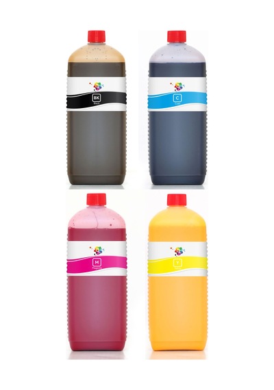 QC Ricoh GXe2600 Uyumlu Süblimasyon Mürekkep Seti 1000ml 4 Renk