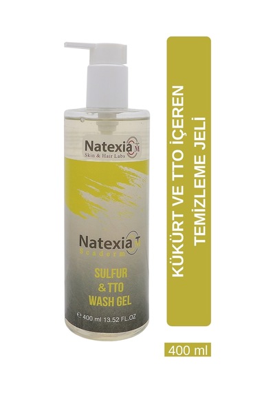 Natexia Kükürt Ve Tto İçeren Scaderm Sülfür&tto Yıkama Jeli 400 Ml