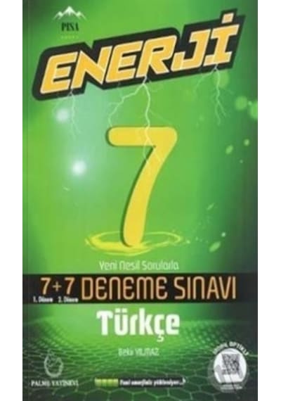 Palme 7.Sınıf Enerji Türkçe 7+7  Deneme