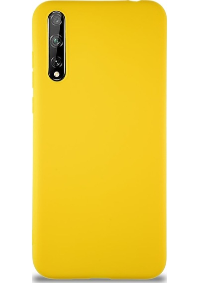 Huawei P Smart S Kilif Soft Premier Renkli Silikon Kapak 496039192