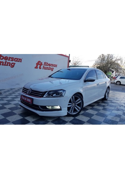 Vw Passat B7 (2012-14 ) Ön Tampon Eki ----fibersan Tuning