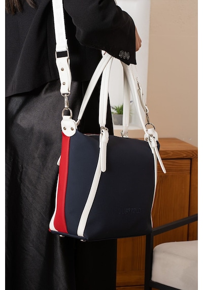 Just Polo Just & Polo Kadın Büyük Boy Omuz Çantası Günlük El Ve Çapraz Çanta Geniş İç Hacimli Valiz Model 6037 Tomy