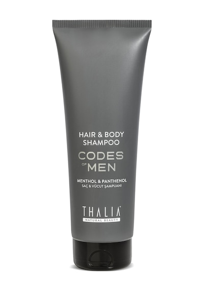 Thalia Erkekler İçin Nemlendirici & Ferahlatıcı Saç & Vücut Şampuanı 250 ML