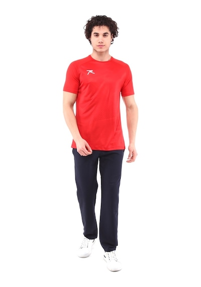 Raru Erkek Dijital Baskılı T-Shirt Justa Kırmızı