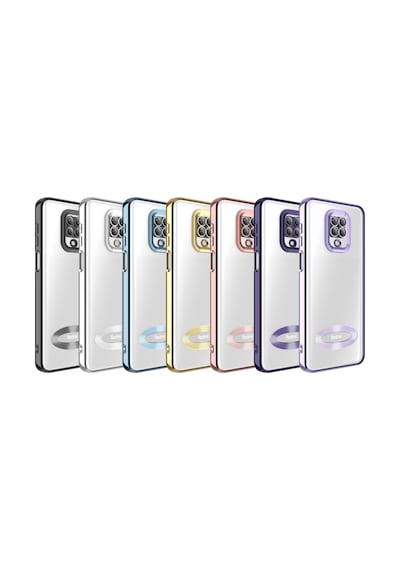 Xiaomi Redmi Note 9s / Note 9 Pro Darbeye Dayanıklı Kamera Korumalı Silikon Kılıf Yeşil