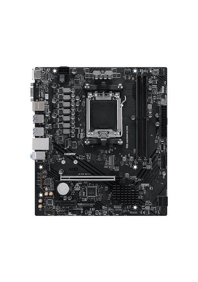 Msı Pro A620am-b Evo Am5 Ryzen Ddr5 Vga Hdmi