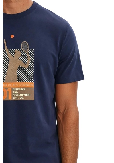 Arma Ar-ma Erkek Bisiklet Yaka Tişört Resim Baskili Örme Kumaş Regular Fit %100 Pamuk 30/2 Süprem Y31344448402 Lacivert-l1 Arma Ar-ma Erkek Bisiklet Yaka Tişört Resim Baskili Örme Kumaş Regular Fit %100 Pamuk 30/2 Süprem Y31344448402 Lacivert-l1