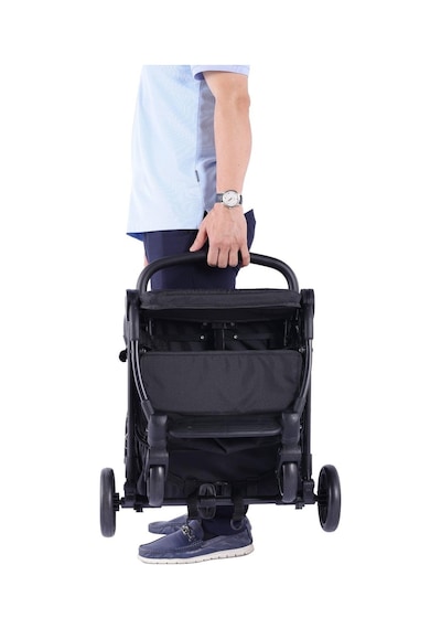 Baby Storch - Merlin Model Compact Bebek Arabası Kabin Boy - Siyah