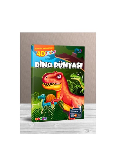 Dinozor Dünyası İlk Ansiklopedim Etkinlik Kitabı / 4d Artırılmış Gerçeklik