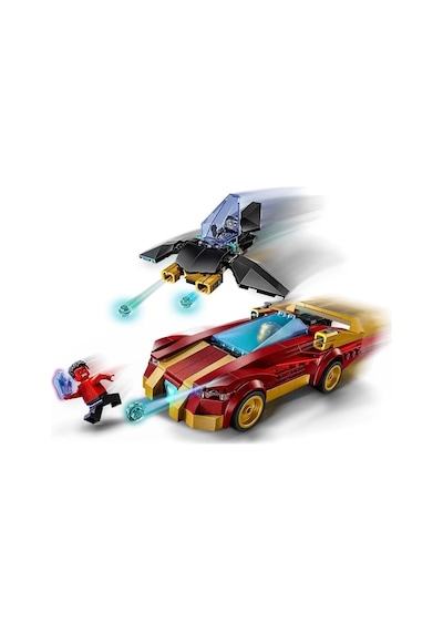 Lss76310 Iron Man Kara Panter Kırmızı Hulk