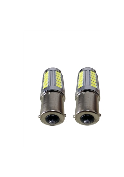 Beyaz Led 93 Sinyal Stop Ampul 33 Ledli 12v Tek Duy Düz Tırnak