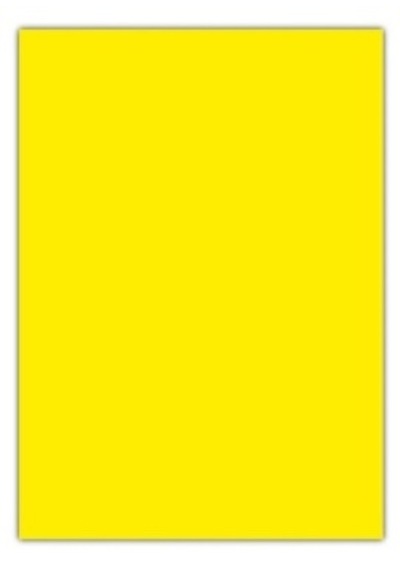 sarı  fon kartonu 10 Adet 50X70 cm