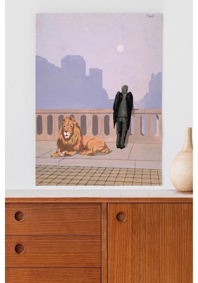 Homesickness - Rene Magritte Sanatsal Poster