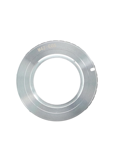 M42 - Eos Canon Eos İçin Af Confrim M42 Lens Adaptörü Metal Çipli