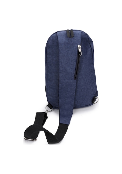 Strong Kulaklık Çıkışlı Tek Kol Göğüs Ve Sırt Çantası ,çapraz Çanta Body Bag Tk02 Lacivert