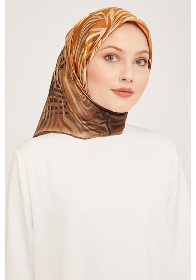 Armine Sura İpek Eşarp 23ka9038 03 Sarı