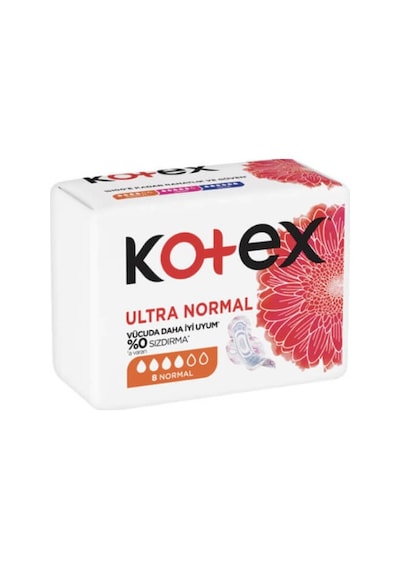 Kotex Ultra Tekli Paket Normal 8'li Paket 24 Adet