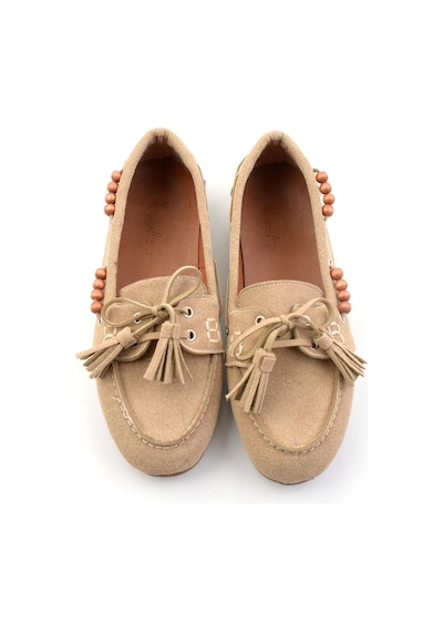Bej Kadın Loafer Ayakkabı K01936070072