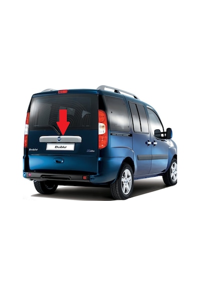 Fiat Doblo 2006 2009 Krom Bagaj Çıtası Paslanmaz Çelik Om2520052