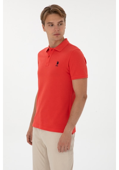 U.S. Polo Assn. Erkek Kırmızı Basic Tişört 50298041-VR213