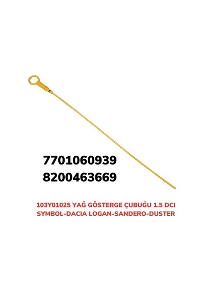 Aft Yağ Gösterge Çubuğu Clıo-symbol 10 Dizel IS00-AFT 103Y01025