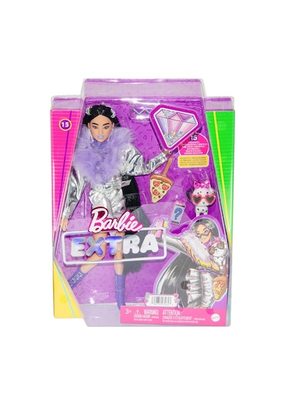 Barbie Extra Mor Botlu Bebek HHN07