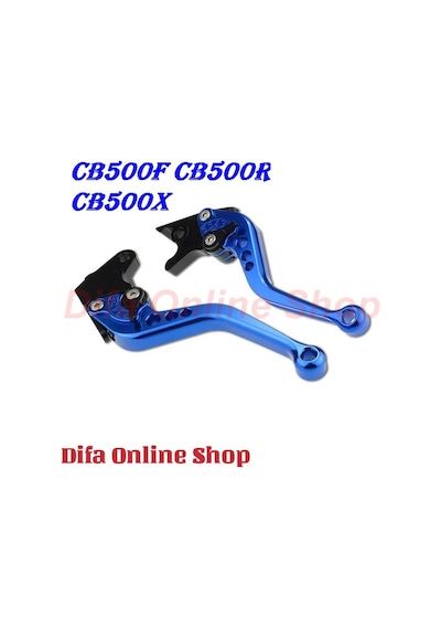 Cb500f/cb500r/cb500x Manet Ayarlı Cnc Spor 2013-2021 Mavi Motoparax Renk : Standart