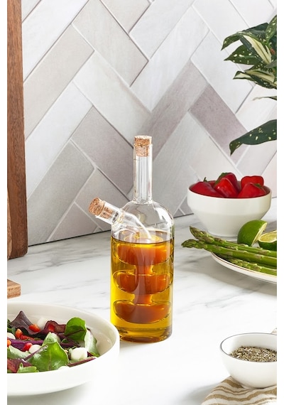 Karaca Olvera Cam Yağlık Ve Sirkelik 300 Ml Şeffaf