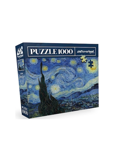 1000 Parça Puzzle - Starry Nıght Yıldızlı Gece
