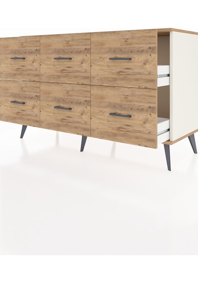 Kronos Konsol 6 Çekmeceli 132x59x83 Aytaşı-çam/çam Çam/çam Kronos Konsol 6 Çekmeceli 132x59x83 Aytaşı-çam/çam Çam/çam