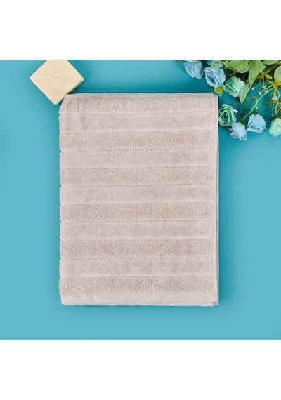 Soft Kadife Yüz Havlusu - Gri - 50x100 Cm Renkli